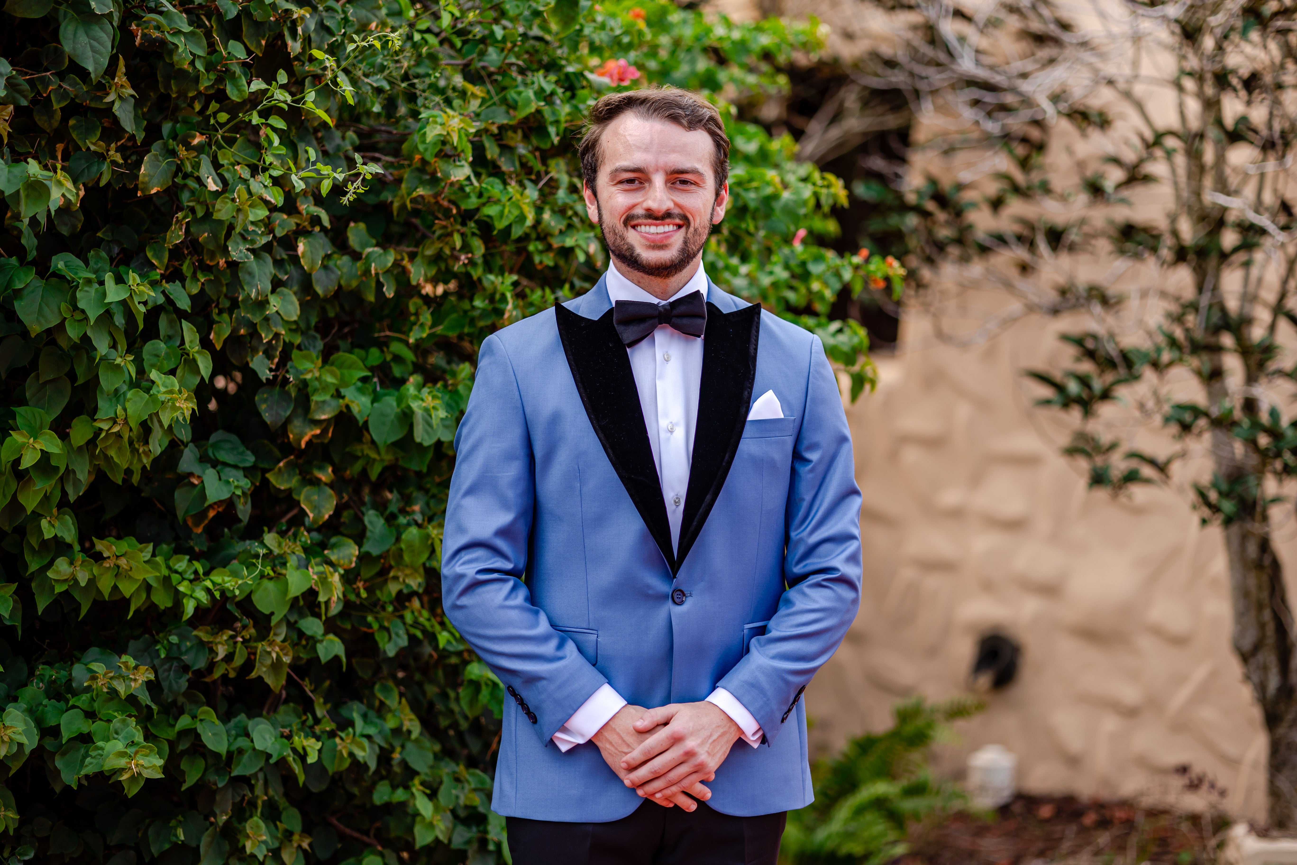 Steel clearance blue tux